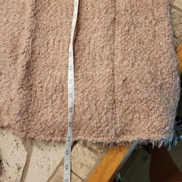 Soft Surroundings knit pink hooded cardigan - Picture 6 of 10